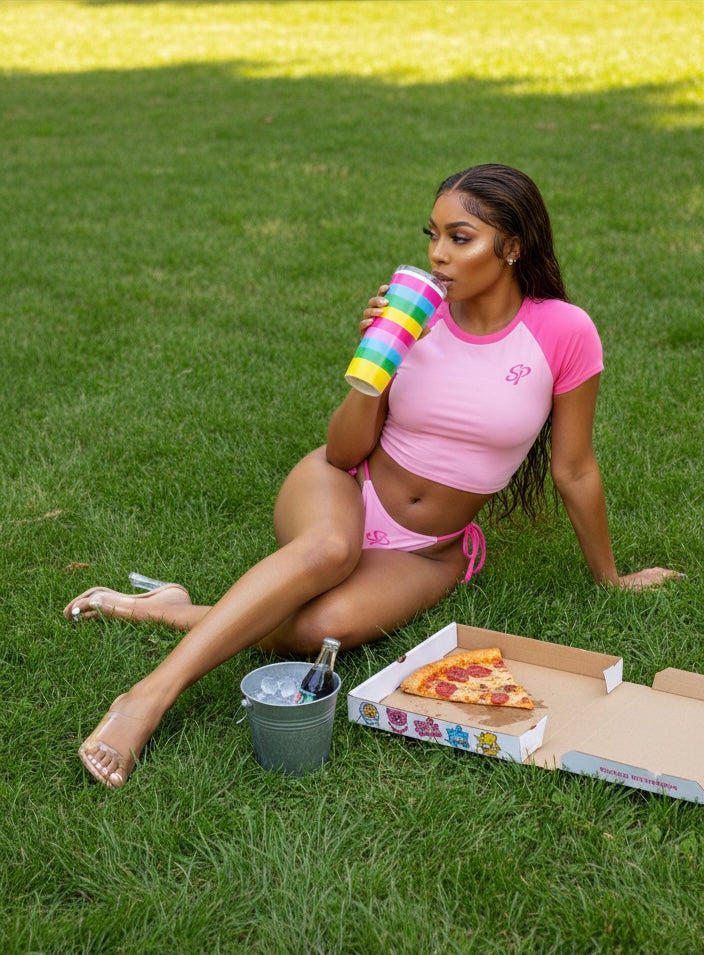 Baddie Swim - Pink (Pre-Order)